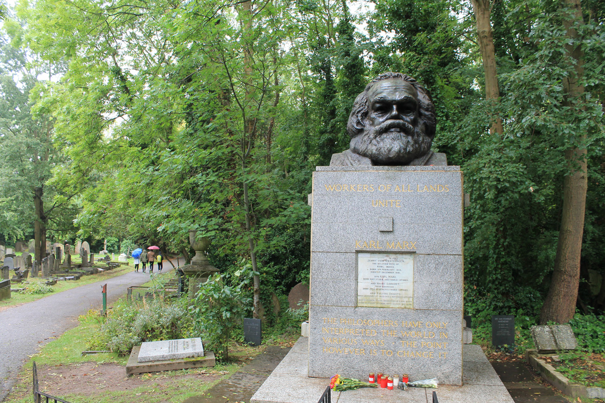 Highgate-Friedhof, Grab Karl Marx